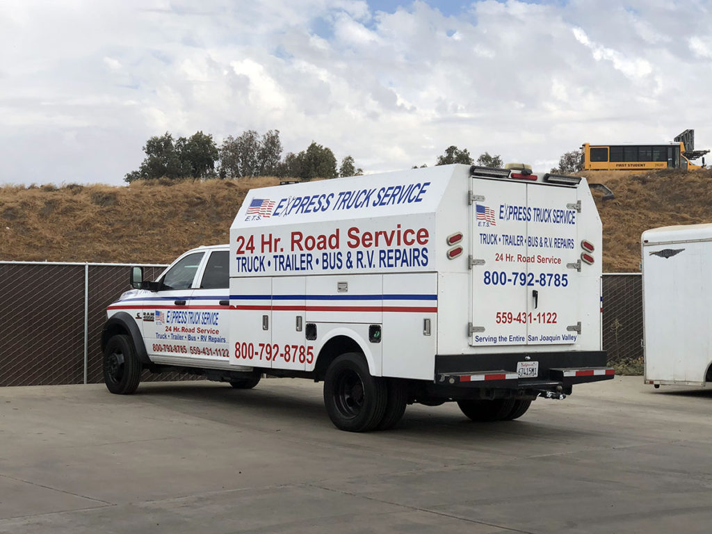 24 Hour Mobile Mechanic Services in Central CA | Express Truck Service